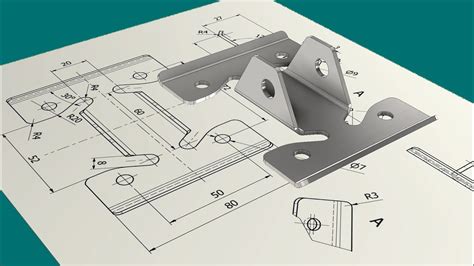 sheet metal courses|sheet metal drawing for practice.